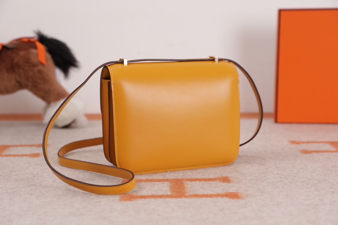 에르메스 콘스탄스18 앰버 옐로우 금장